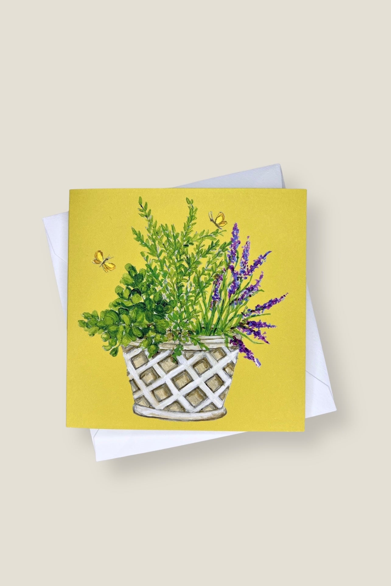 Tudor Garden Card