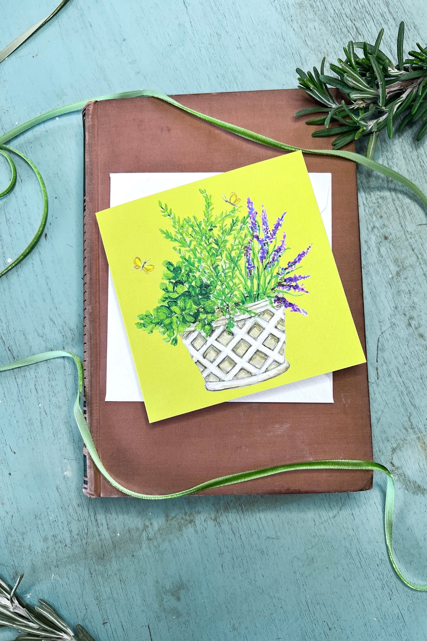 Tudor Garden Card