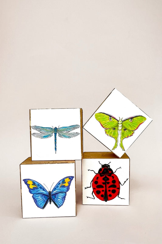 Leopard Moth 3" Block