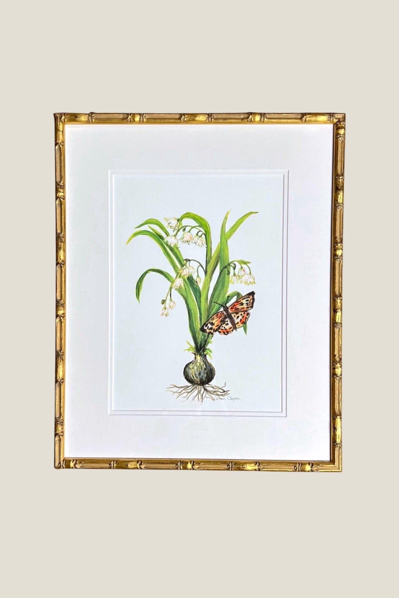 Lily of the Valley Framed Art Print
