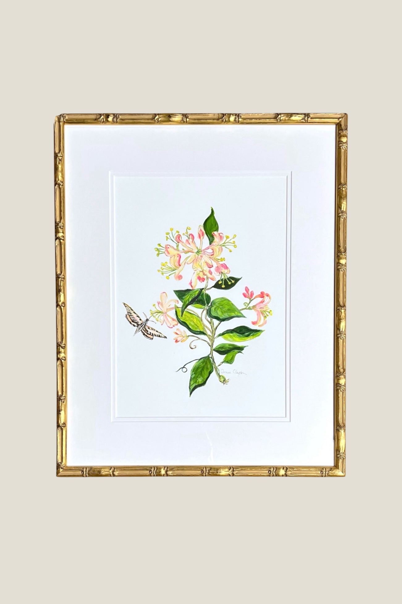 Honeysuckle Framed Art Print