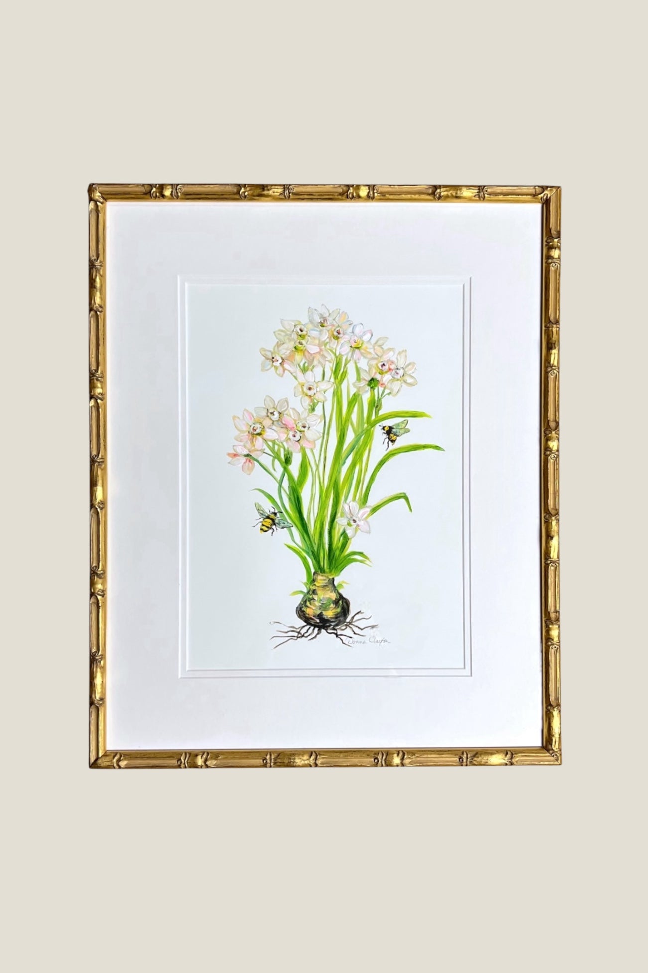 Narcissus Framed Art Print