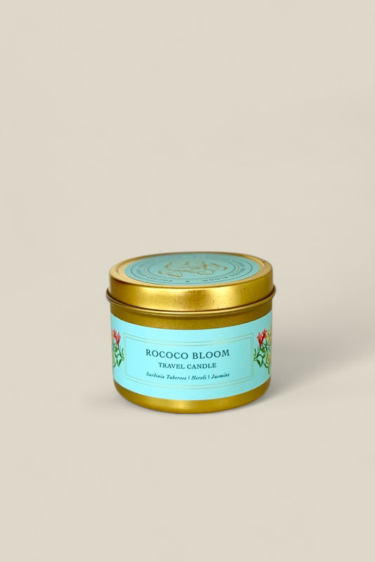 Rococo Bloom Travel Candle