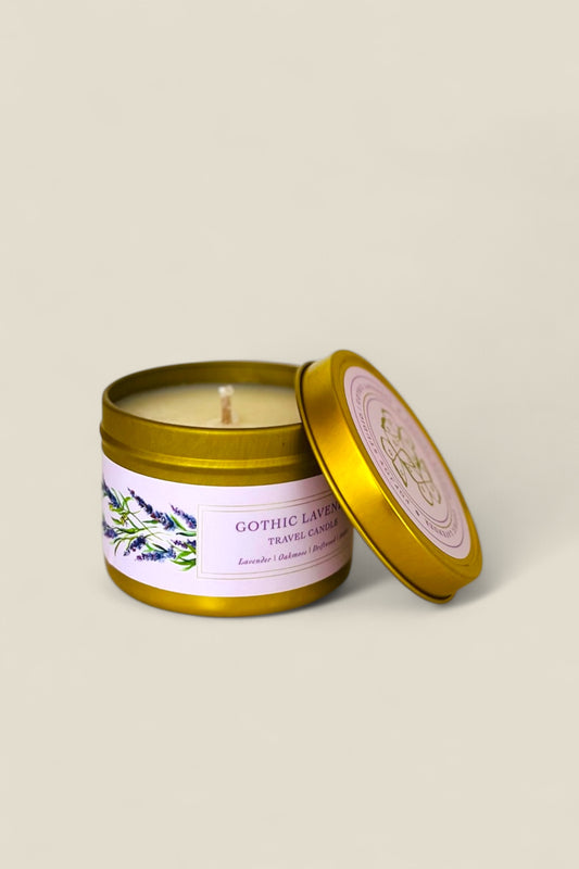 Gothic Lavender Travel Candle